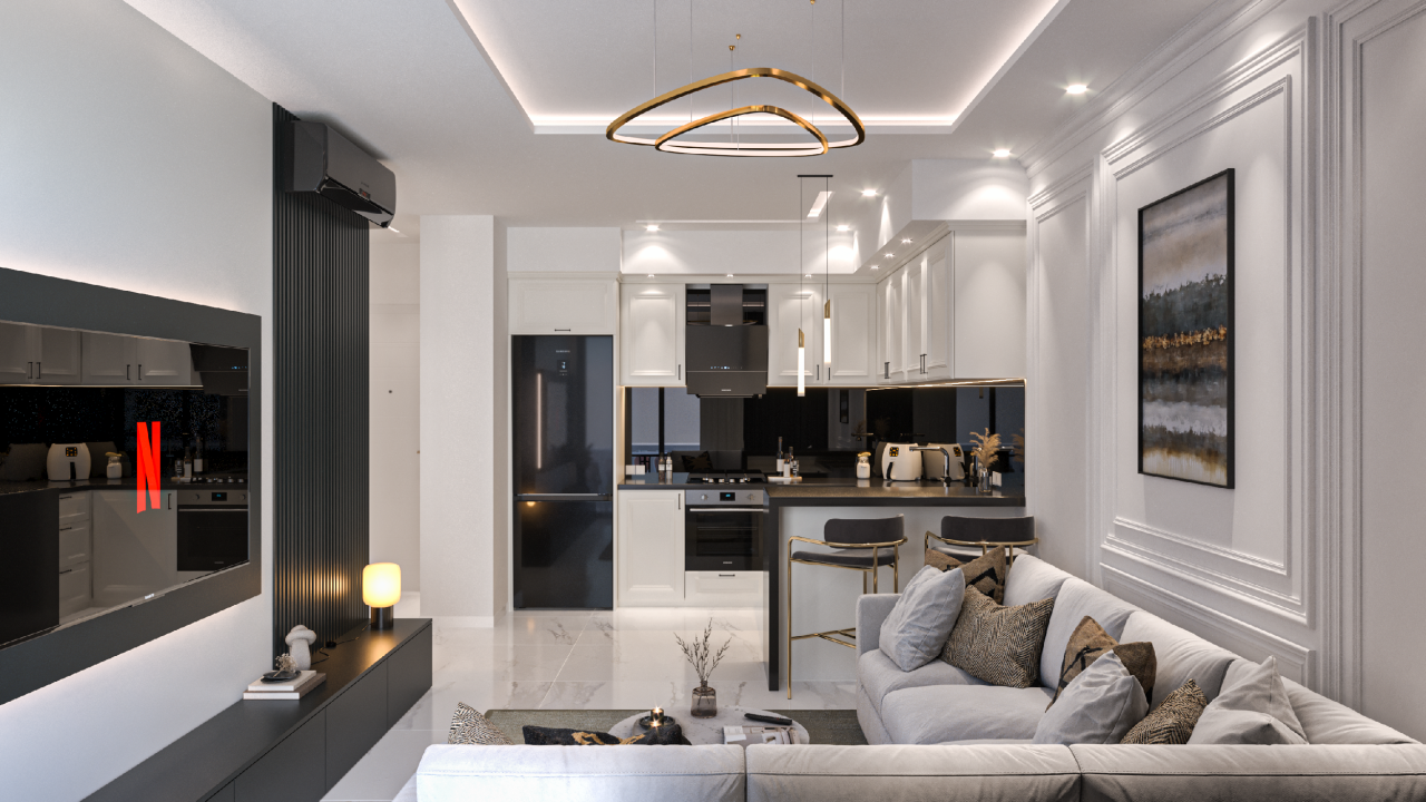 Квартира в Алании, Турция, 50 м² - фото 18