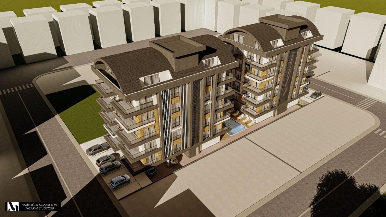 Квартира в Алании, Турция, 50 м² - фото 18