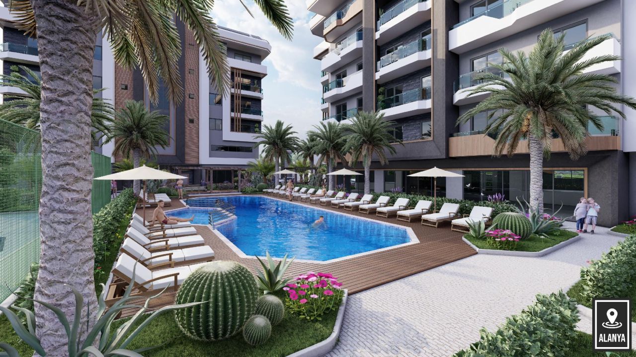 Квартира в Алании, Турция, 46 м² - фото 18