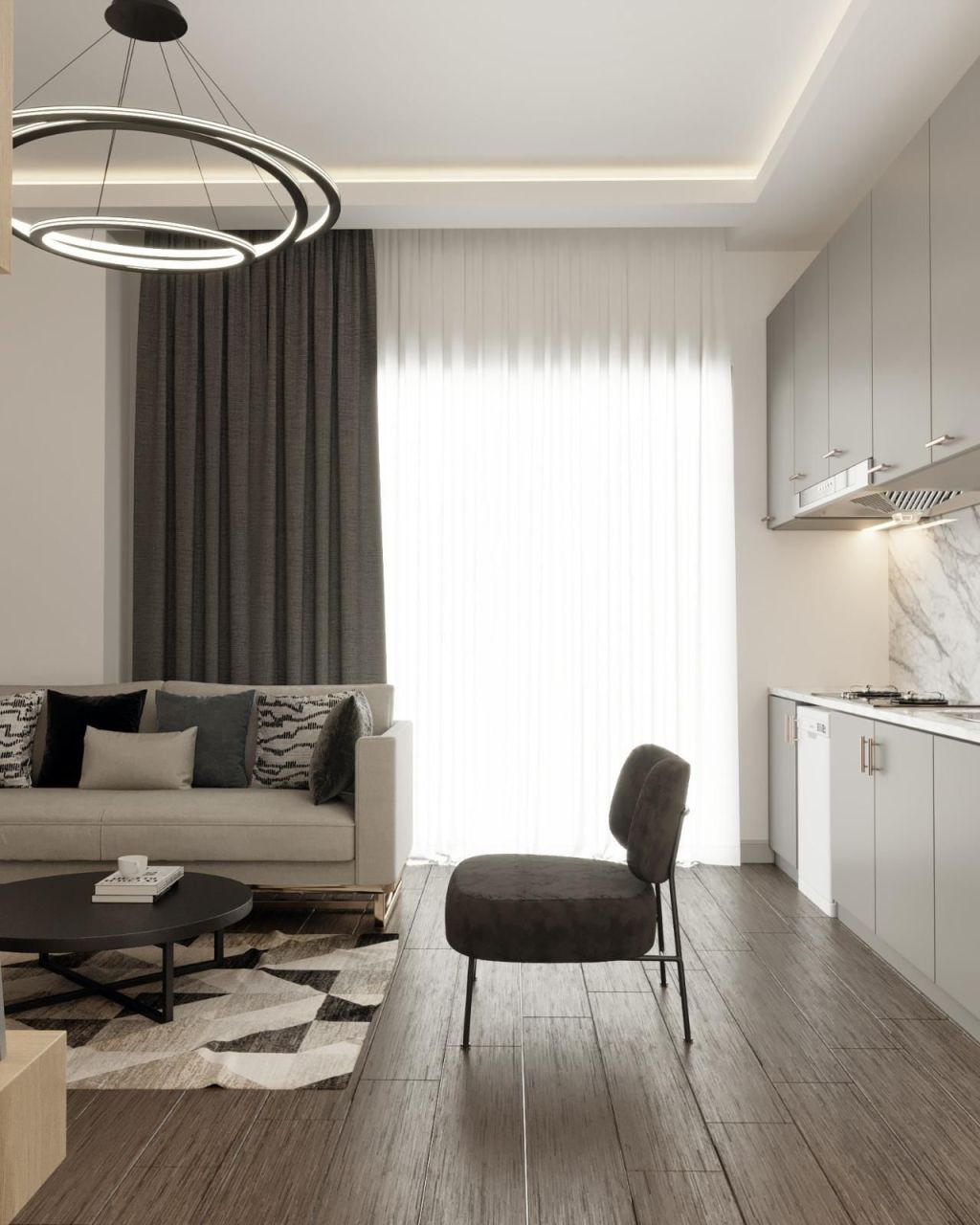 Квартира в Авсалларе, Турция, 51 м² - фото 18