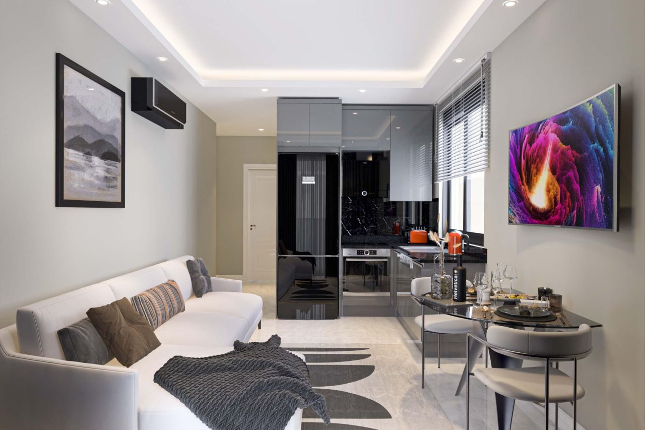 Квартира в Алании, Турция, 100 м² - фото 18