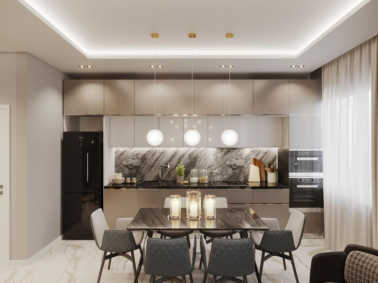 Пентхаус в Алании, Турция, 90 м² - фото 18