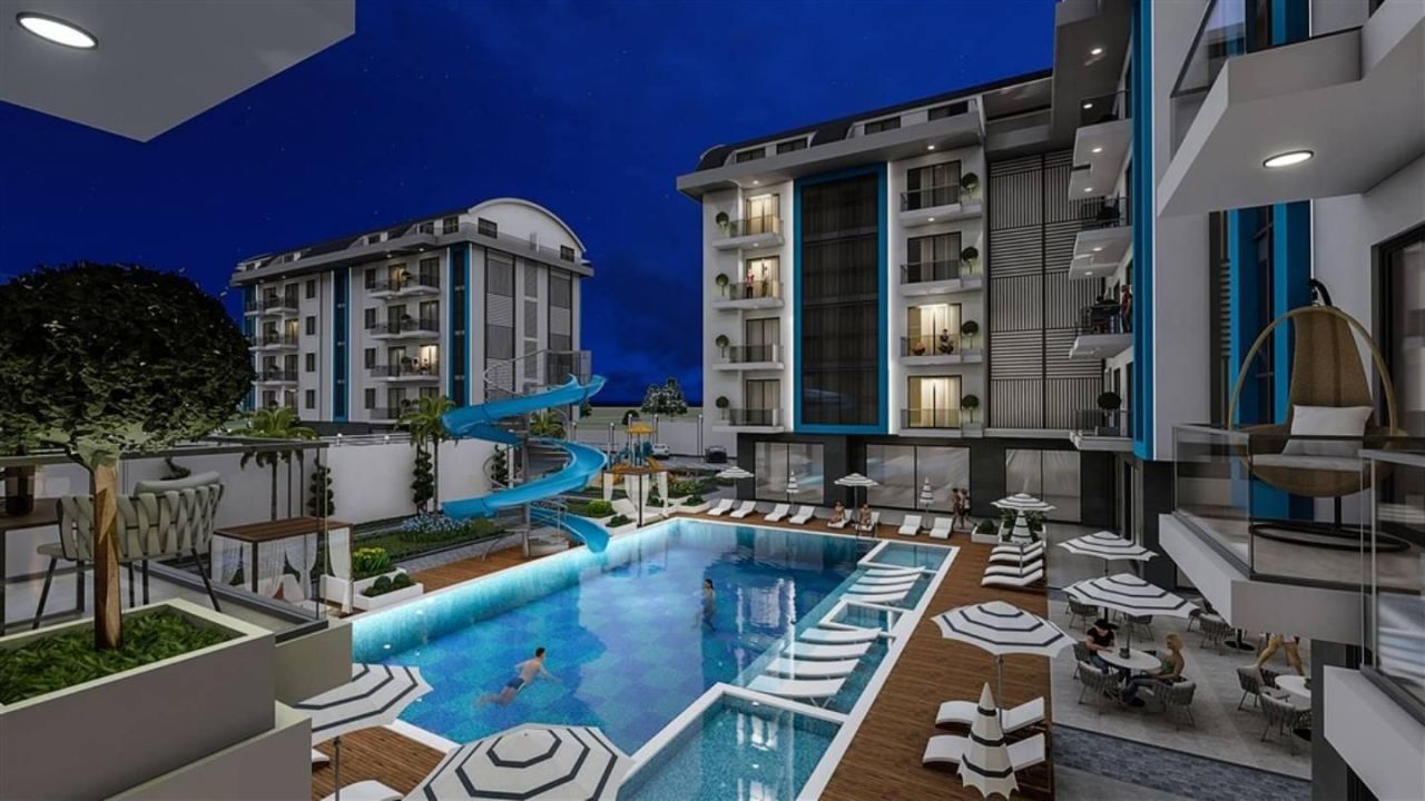 Квартира в Алании, Турция, 50 м² - фото 18