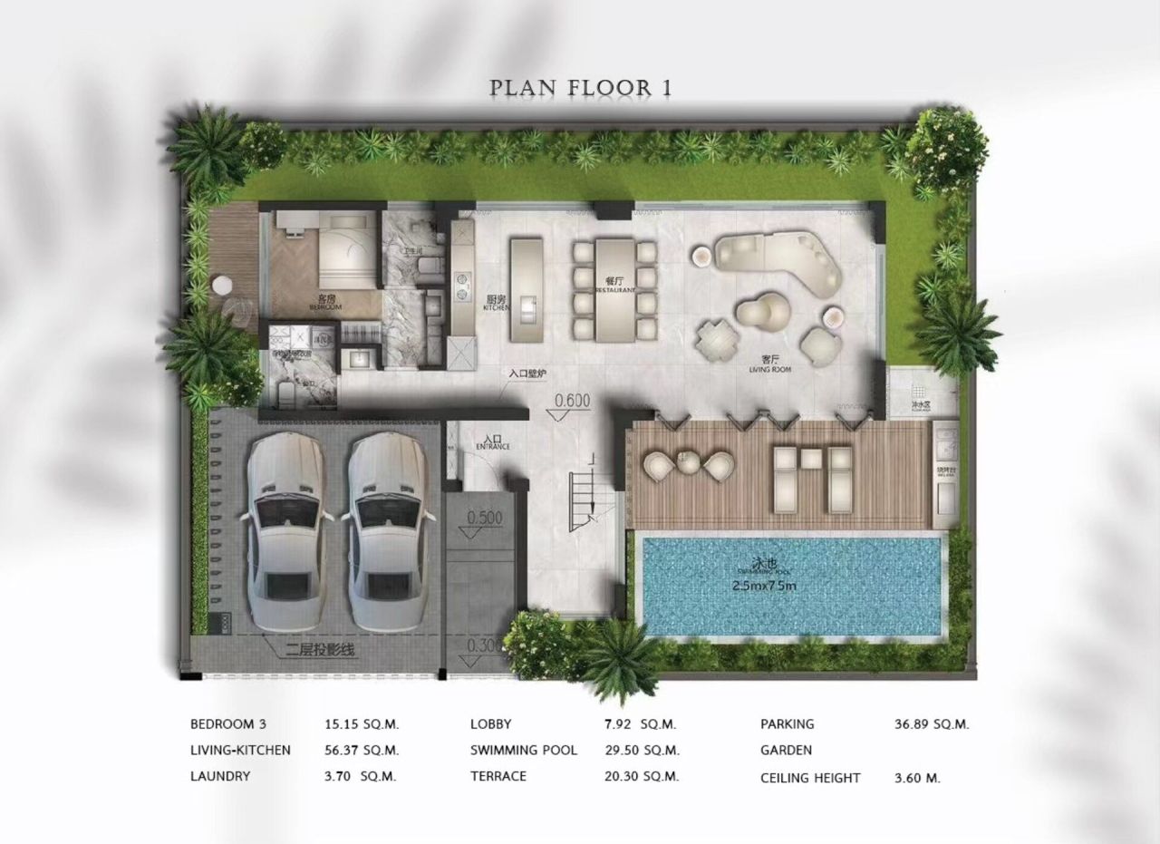 Вилла в Паттайе, Таиланд, 363 м² - фото 5