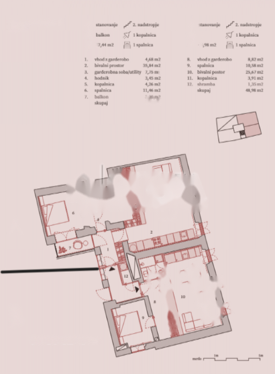 Квартира в Любляне, Словения, 51 м² - фото 6