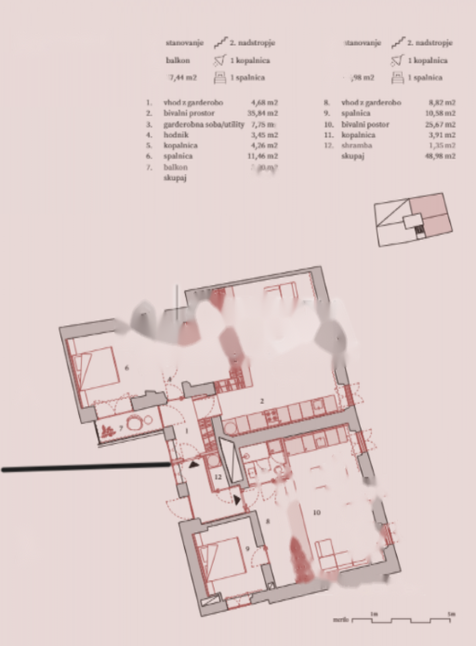 Квартира в Любляне, Словения, 68 м² - фото 8