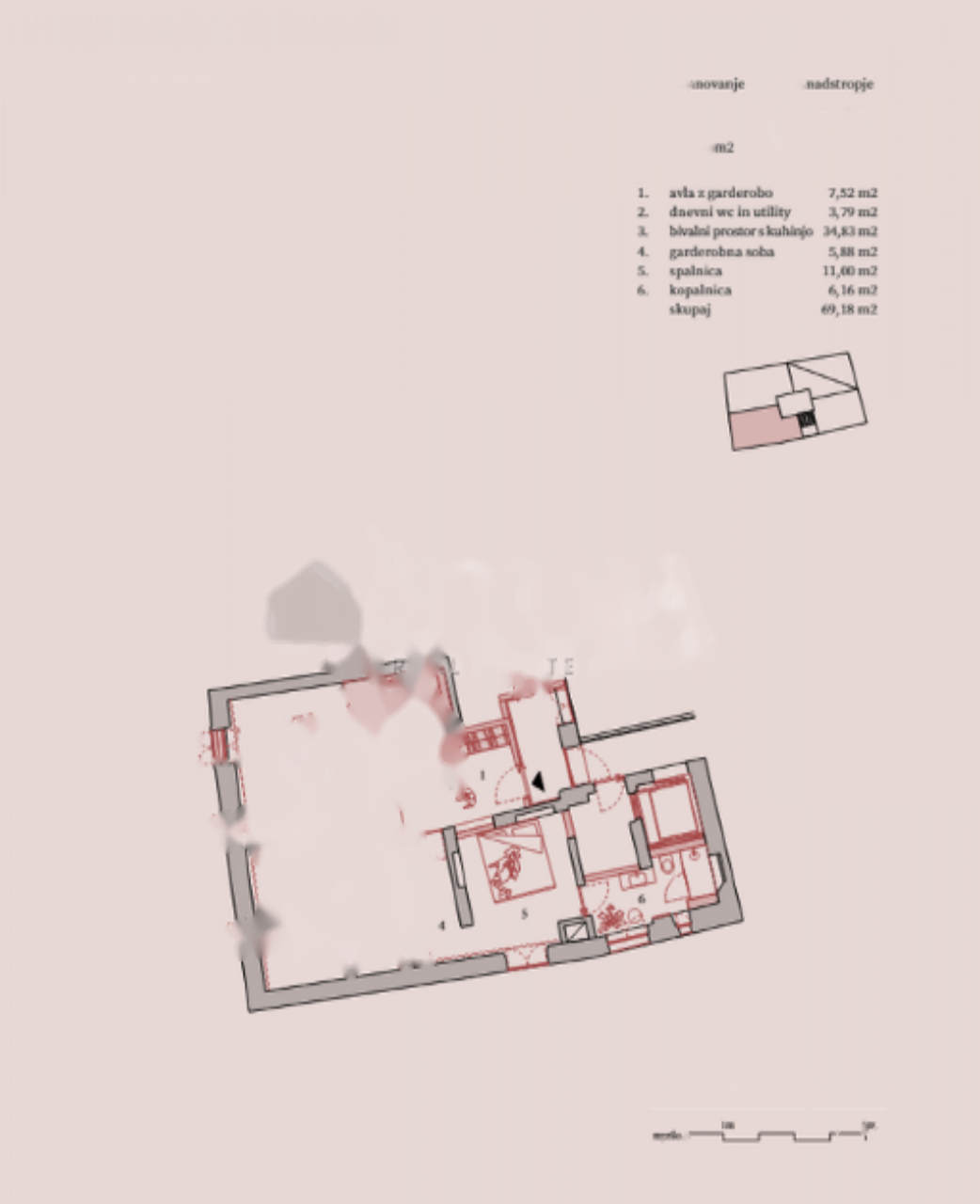 Квартира в Любляне, Словения, 69 м² - фото 8