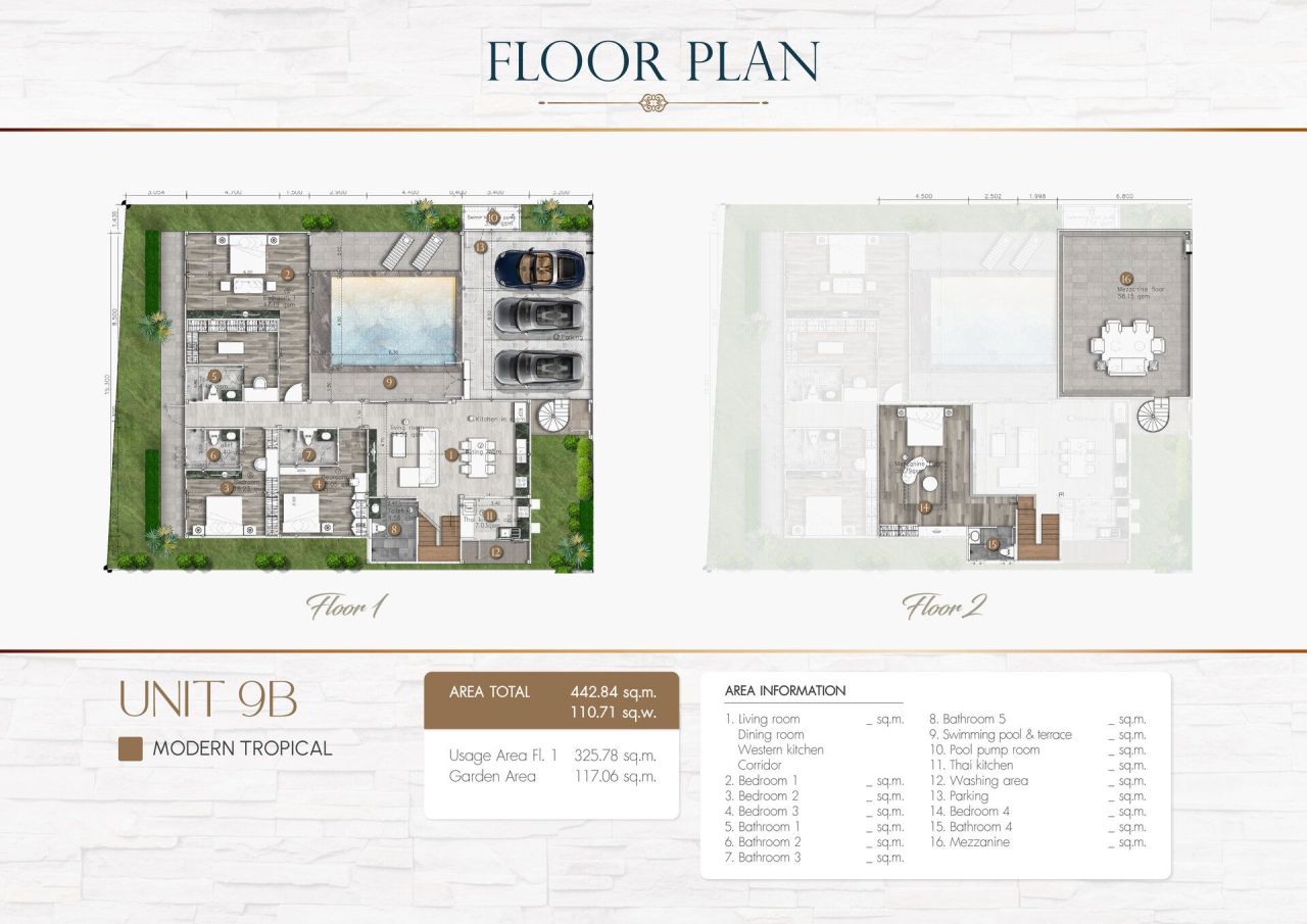 Вилла в Паттайе, Таиланд, 255 м² - фото 14