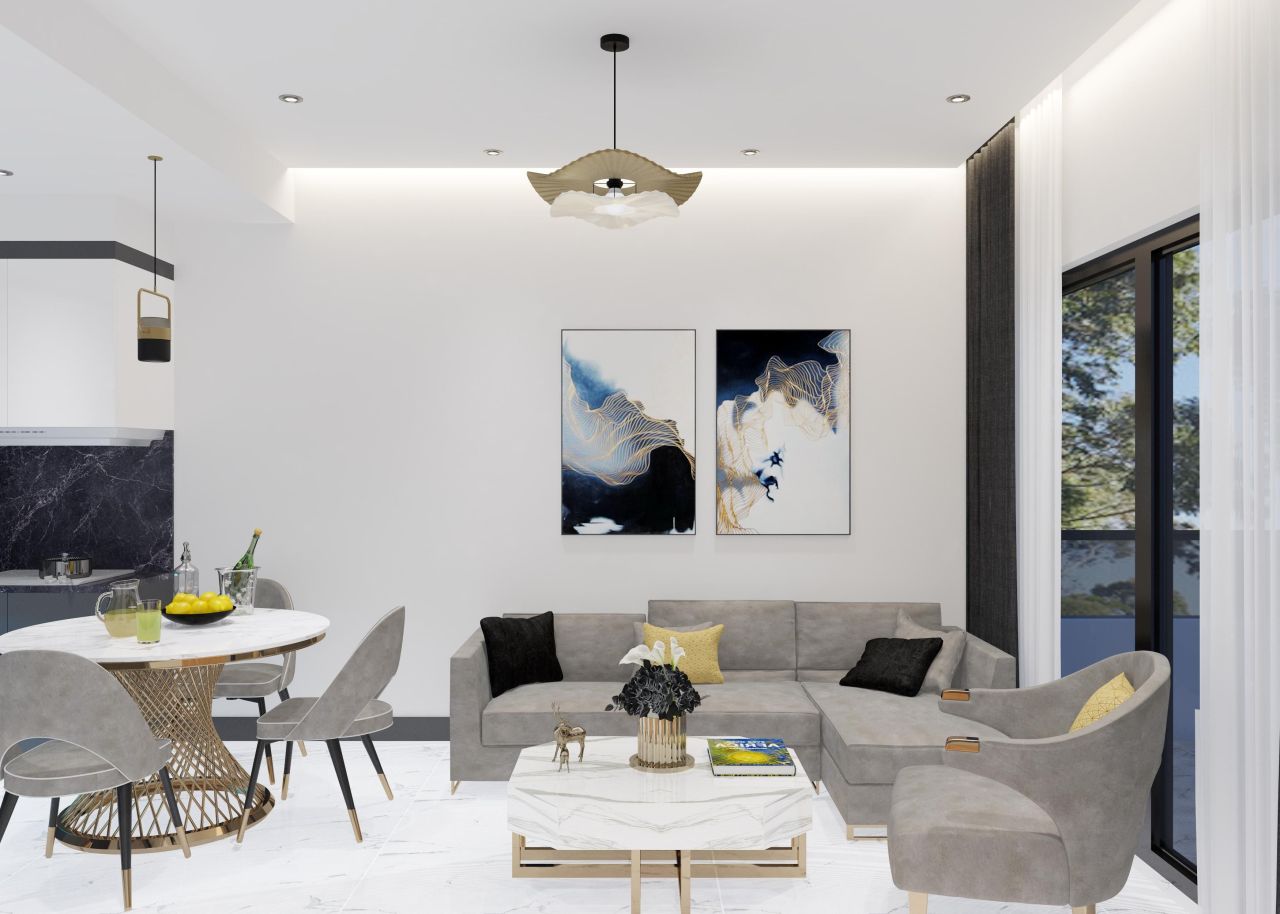 Квартира в Алании, Турция, 45 м² - фото 19