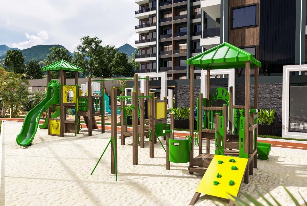 Квартира в Алании, Турция, 45 м² - фото 19