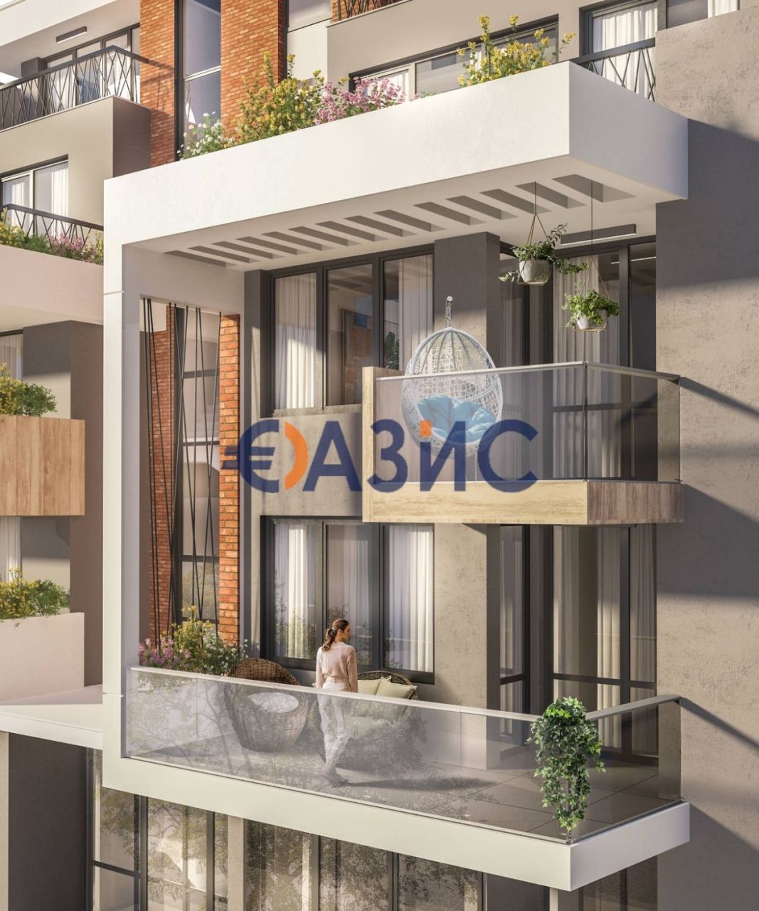 Апартаменты в Несебре, Болгария, 48.2 м² - фото 6