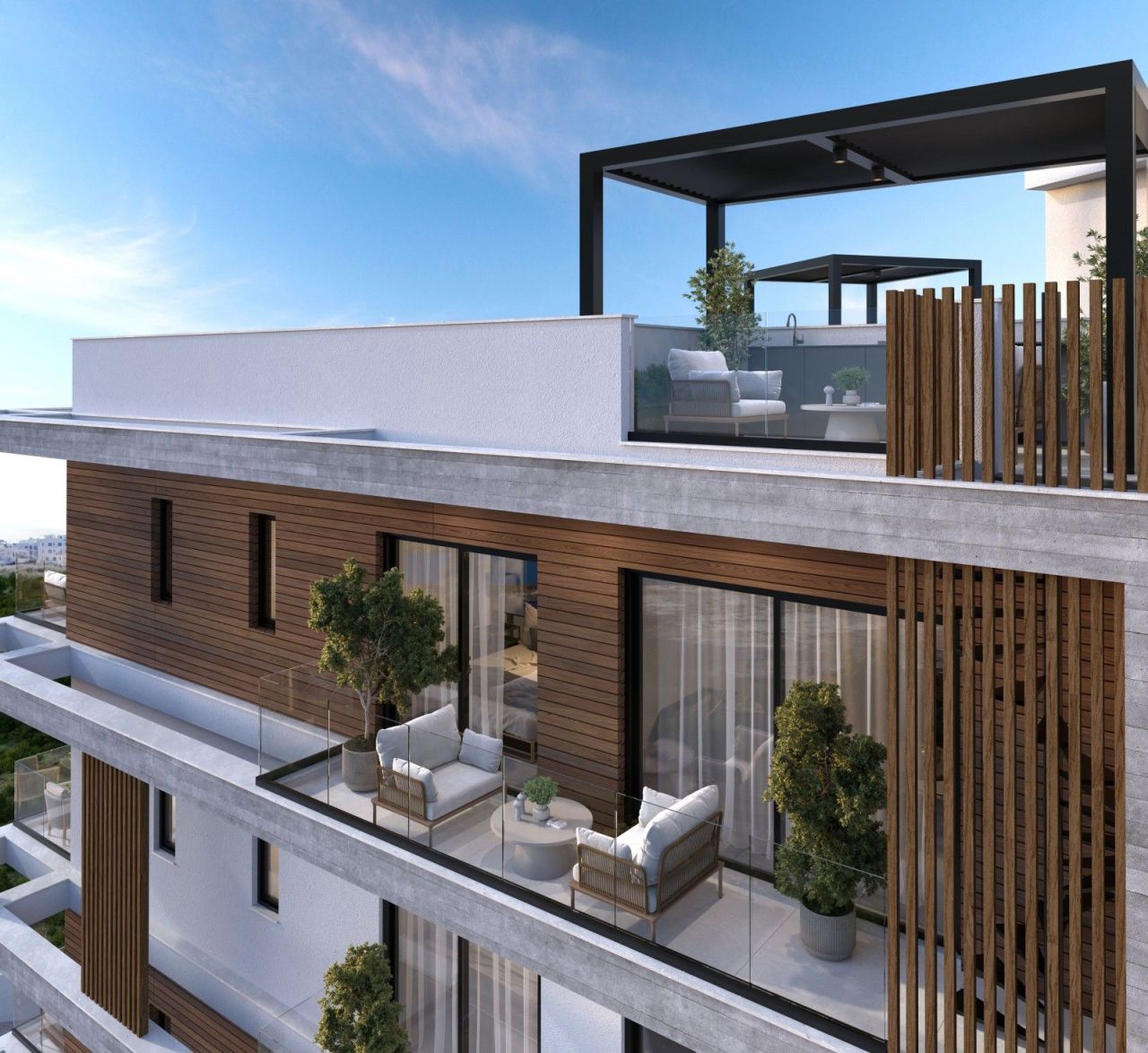 Пентхаус в Пафосе, Кипр, 91 м² - фото 1