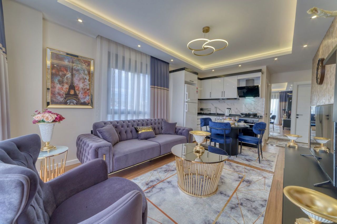 Апартаменты в Алании, Турция, 55 м² - фото 1