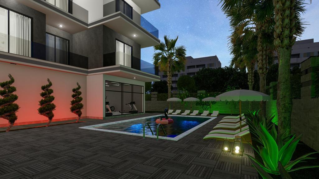 Апартаменты в Алании, Турция, 45 м² - фото 2