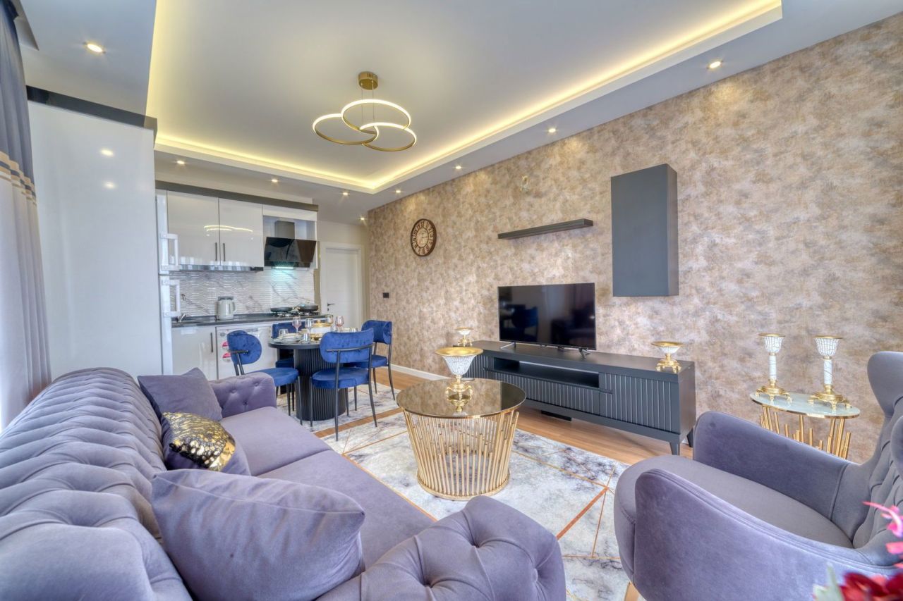 Апартаменты в Алании, Турция, 55 м² - фото 7