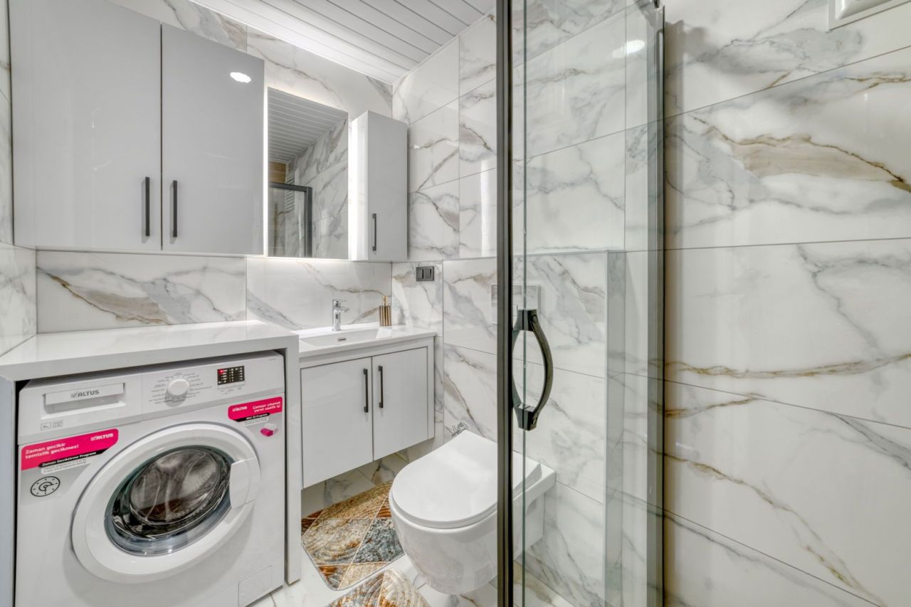 Апартаменты в Алании, Турция, 55 м² - фото 13