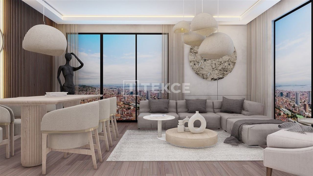 Апартаменты в Картале, Турция, 93 м² - фото 17