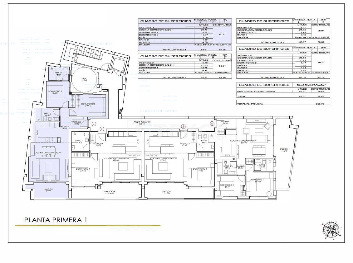 Апартаменты в Торревьехе, Испания, 51 м² - фото 19
