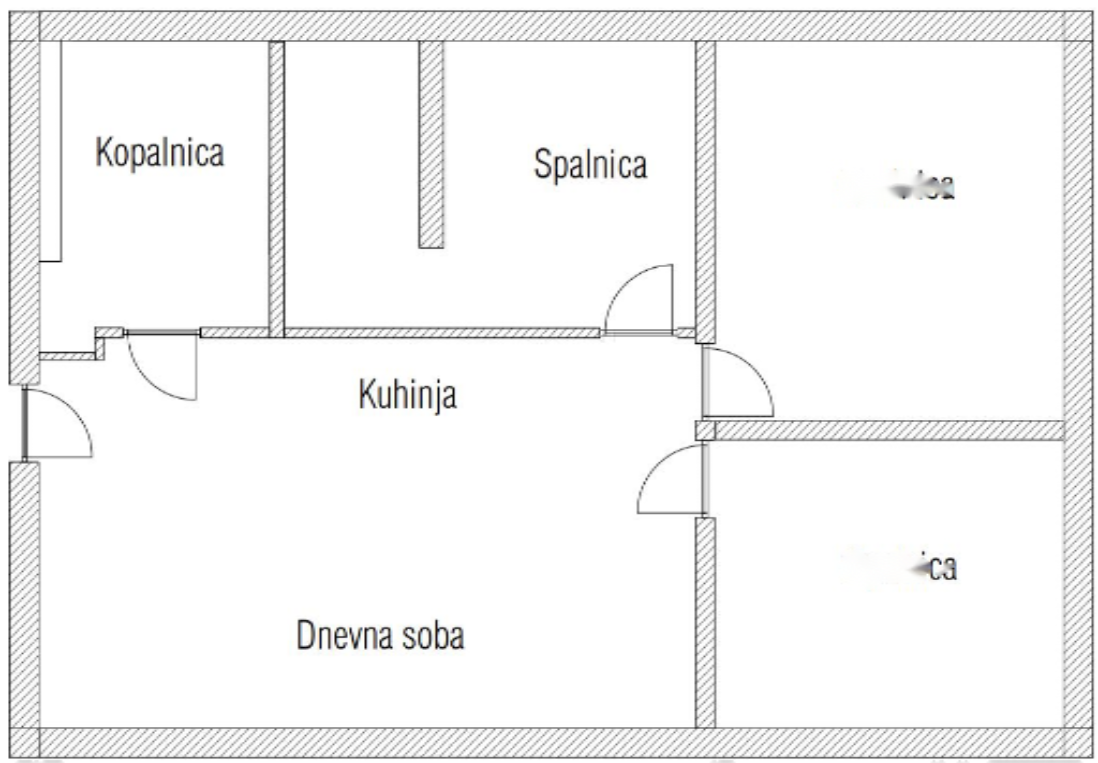 Квартира в Любляне, Словения, 73 м² - фото 1