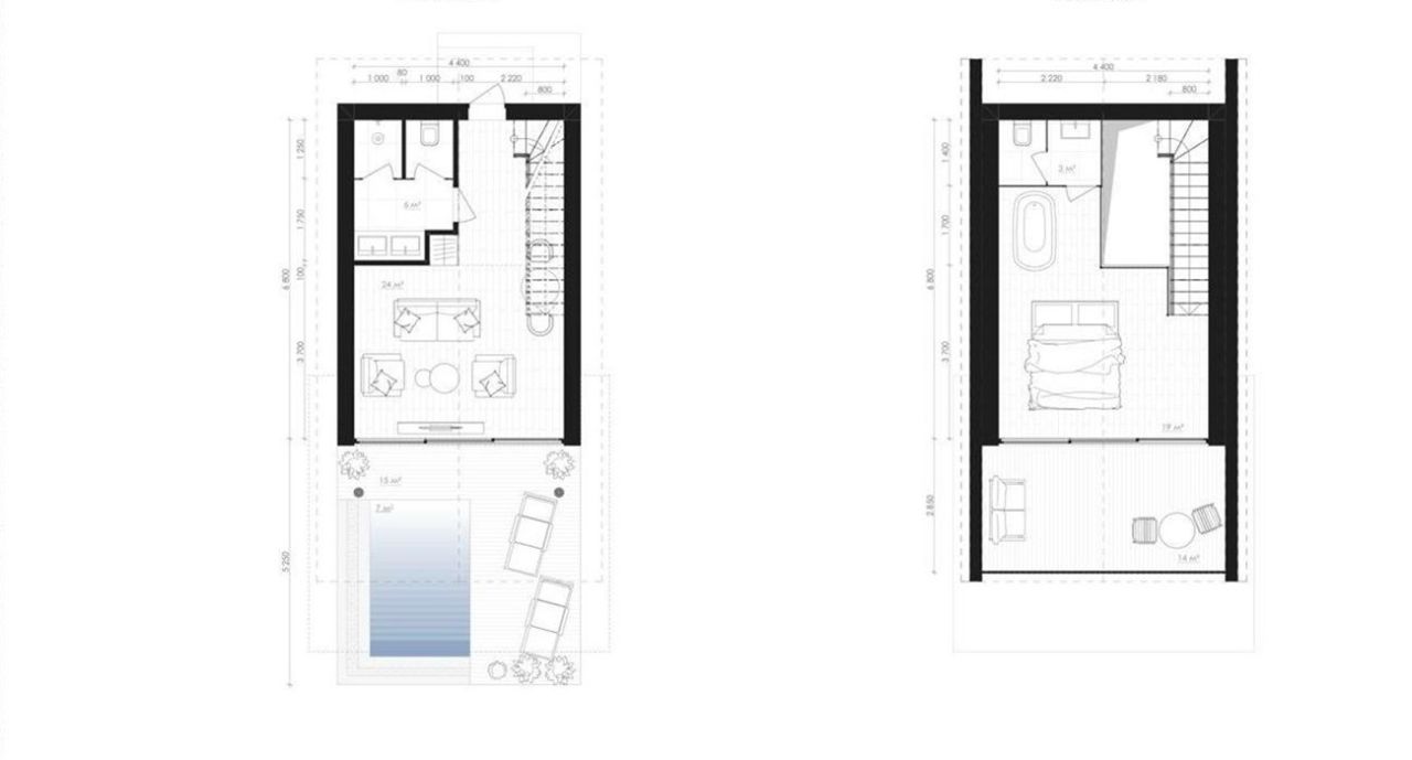 Вилла Мале, Мальдивы, 81 м² - фото 5