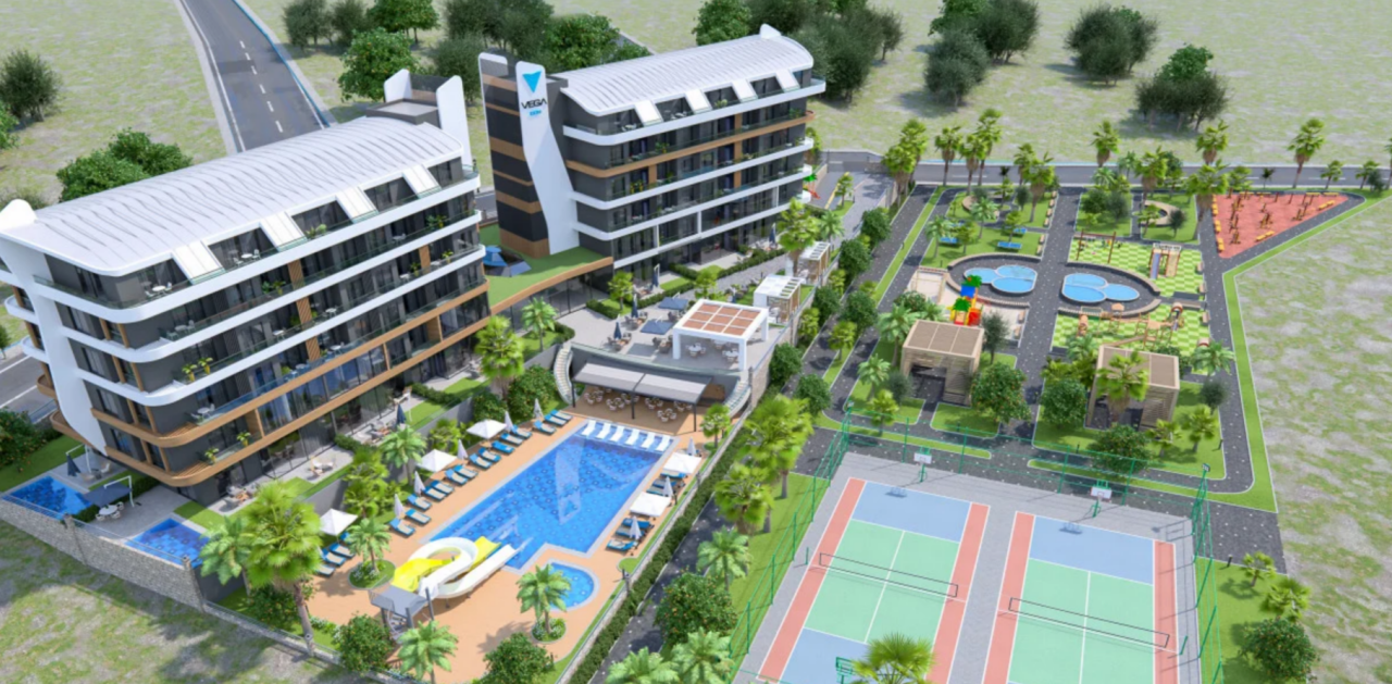 Апартаменты в Алании, Турция, 50 м² - фото 1