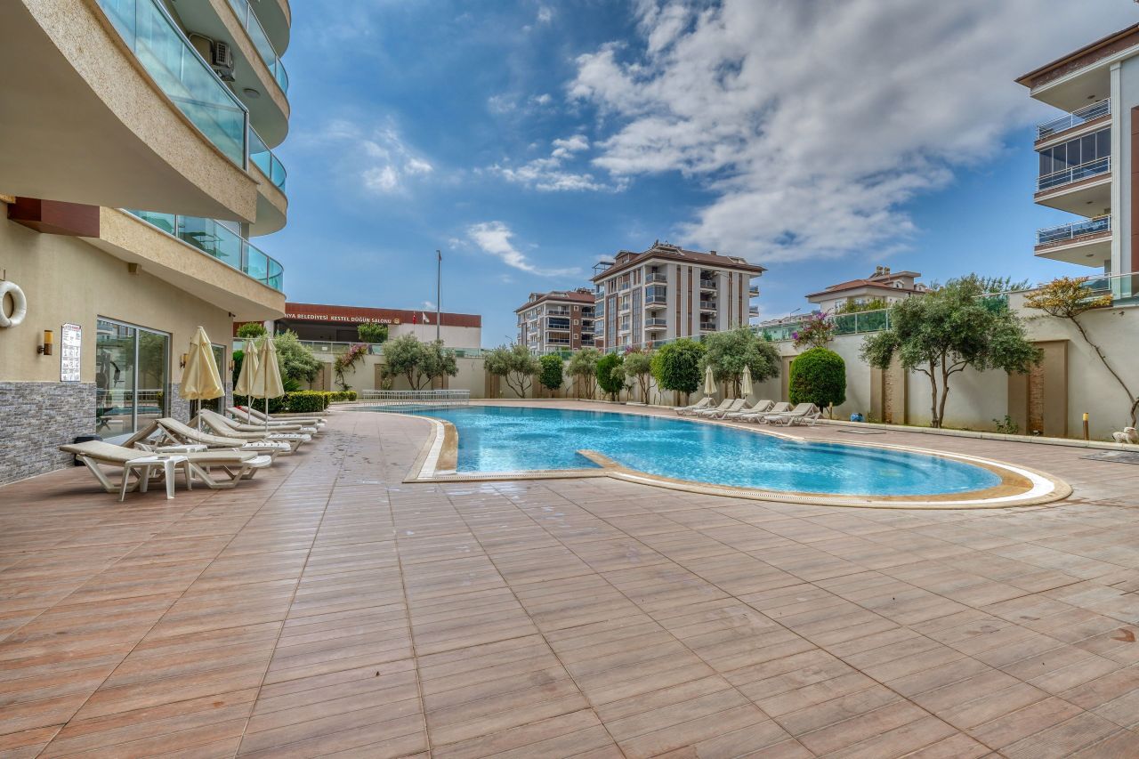Апартаменты в Алании, Турция, 80 м² - фото 11