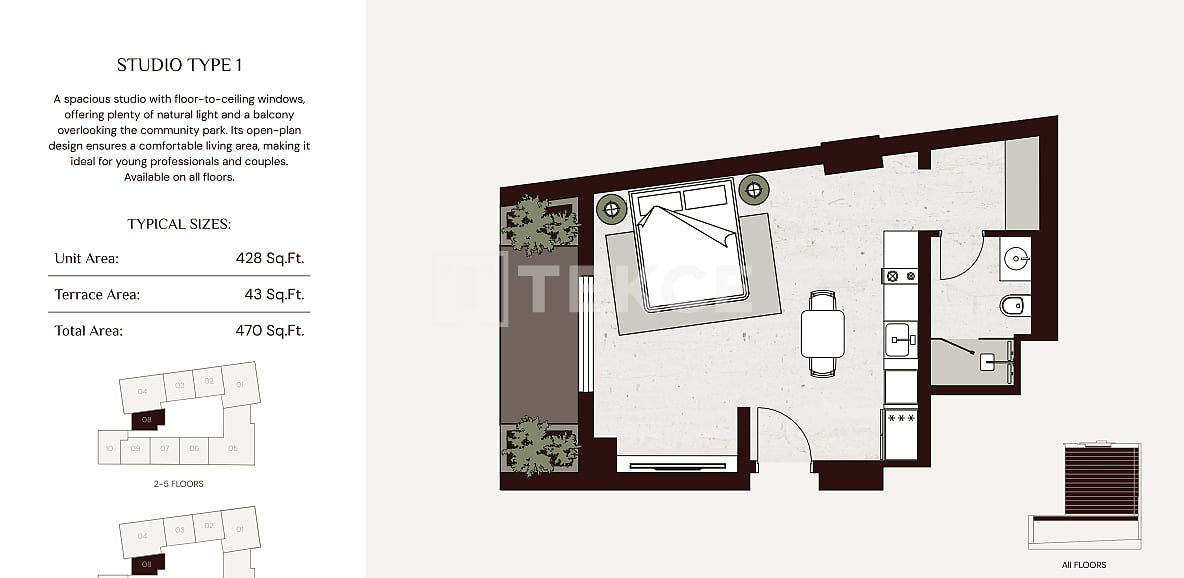 Апартаменты в Дубае, ОАЭ, 168 м² - фото 17