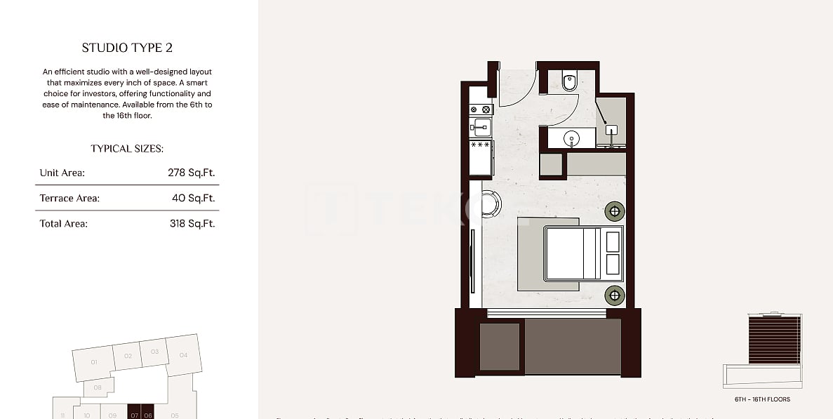 Апартаменты в Дубае, ОАЭ, 168 м² - фото 19