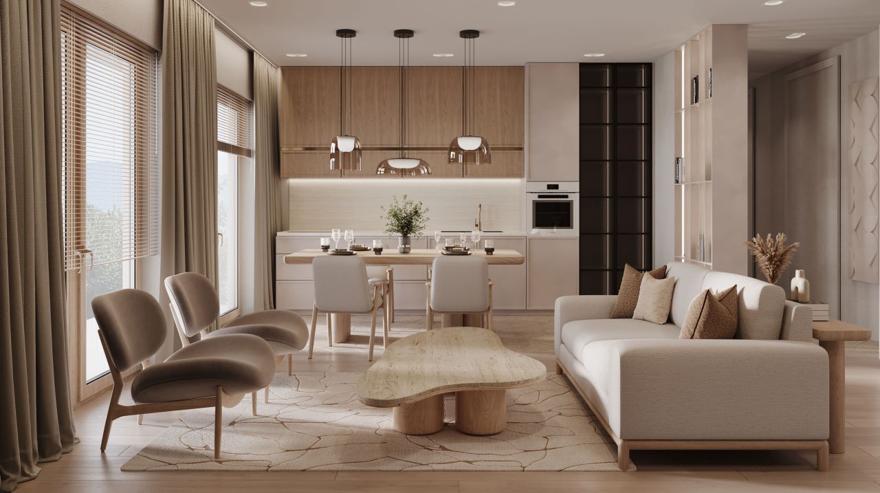 Апартаменты в Тивате, Черногория, 125.26 м² - фото 14