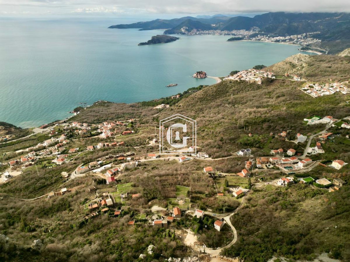 Земля в Святом Стефане, Черногория, 503 м² - фото 2