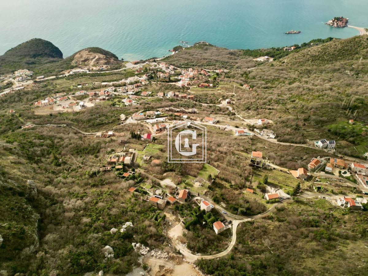 Земля в Святом Стефане, Черногория, 503 м² - фото 3