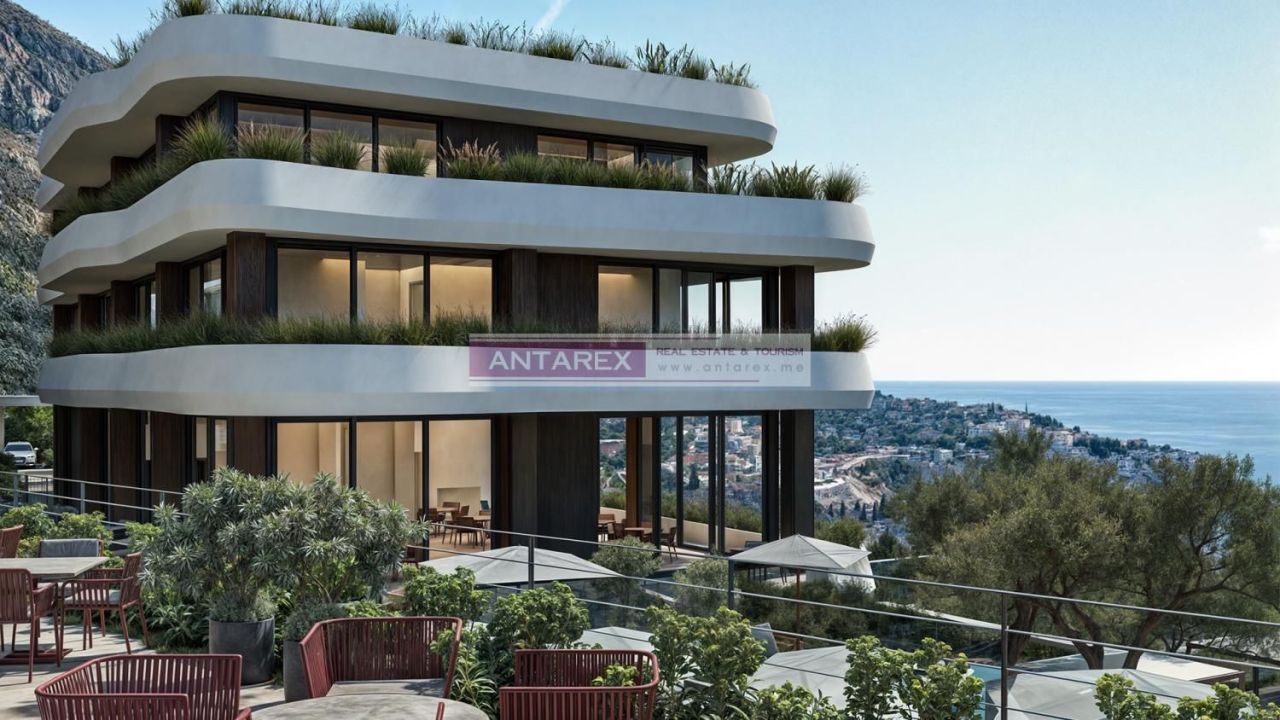 Апартаменты в Святом Стефане, Черногория, 93 м² - фото 4