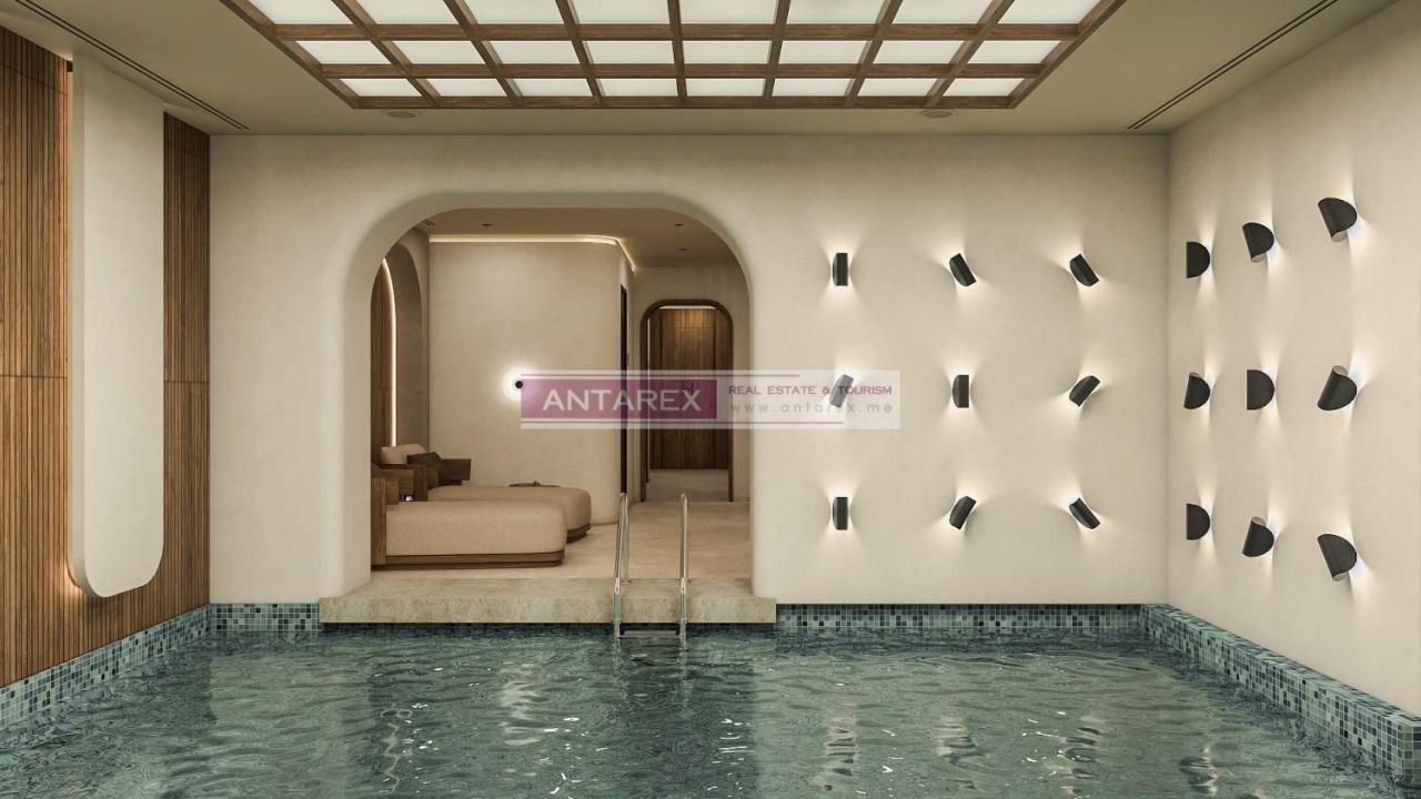 Апартаменты в Святом Стефане, Черногория, 93 м² - фото 9