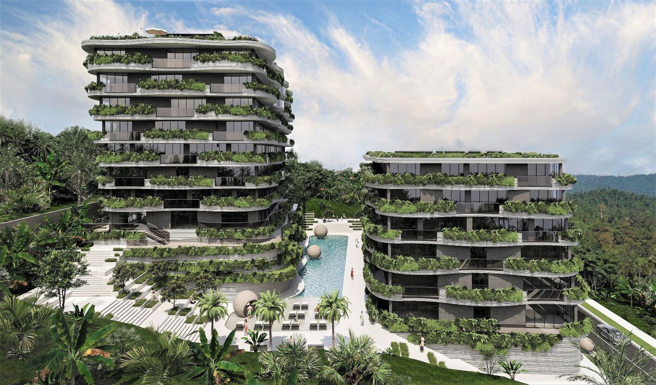 Апартаменты на пляже Найхарн, Таиланд, 33 м² - фото 1