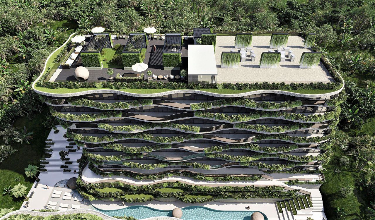 Апартаменты на пляже Найхарн, Таиланд, 33 м² - фото 3