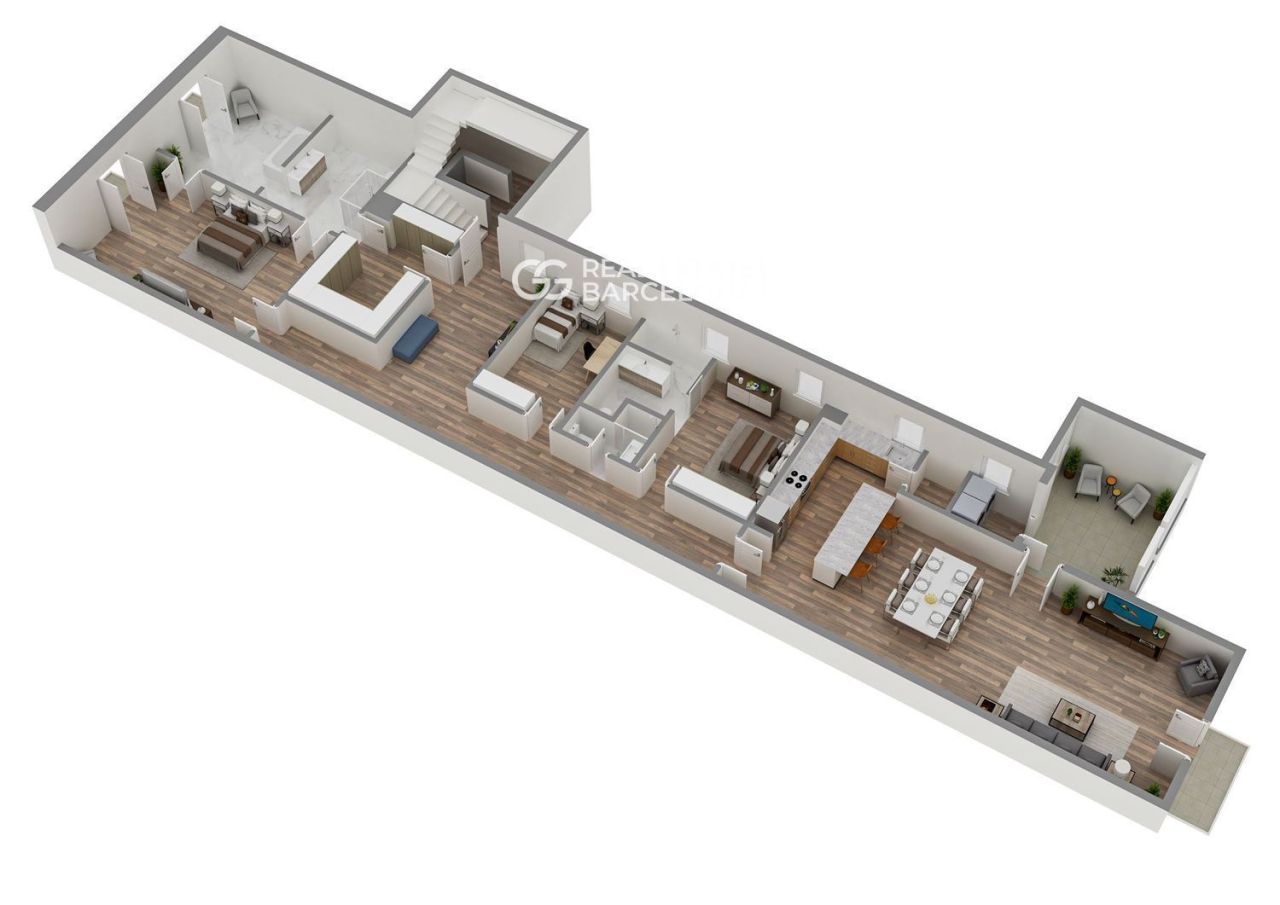 Квартира в Барселоне, Испания, 209 м² - фото 14