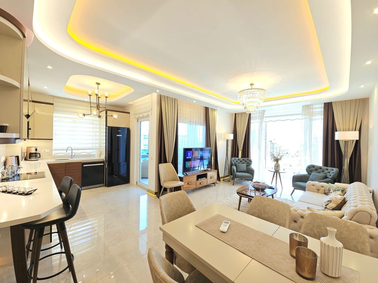 Апартаменты в Алании, Турция, 135 м² - фото 1