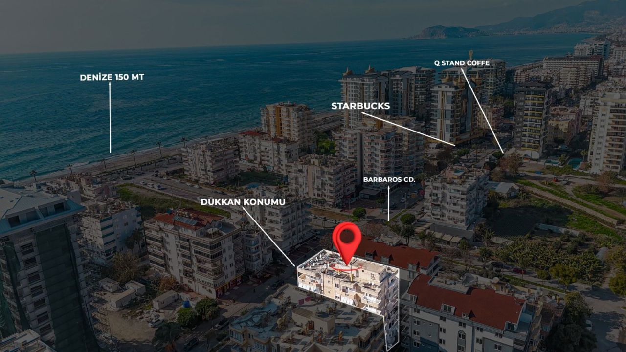 Коммерческая недвижимость в Алании, Турция, 15 м² - фото 2