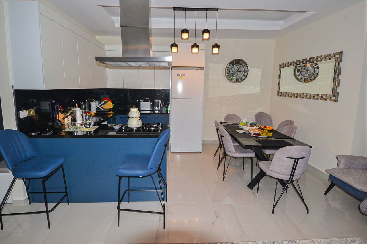 Апартаменты в Алании, Турция, 100 м² - фото 4