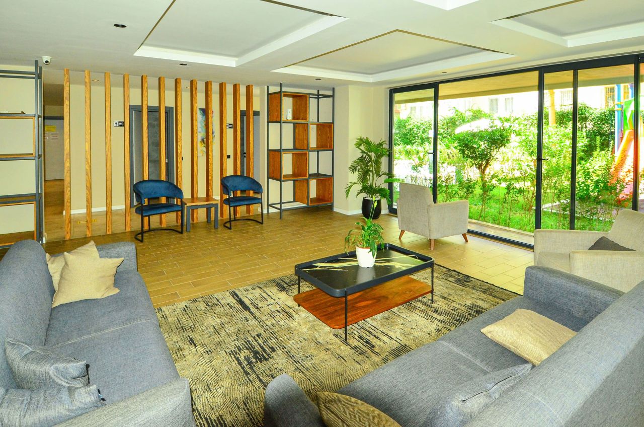 Апартаменты в Алании, Турция, 50 м² - фото 11