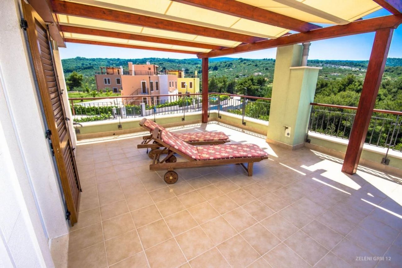 Вилла Splitska, Хорватия, 120 м² - фото 14