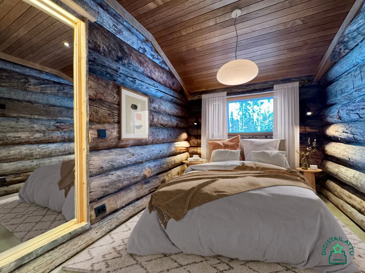 Коттедж в Куусамо, Финляндия, 133 м² - фото 14