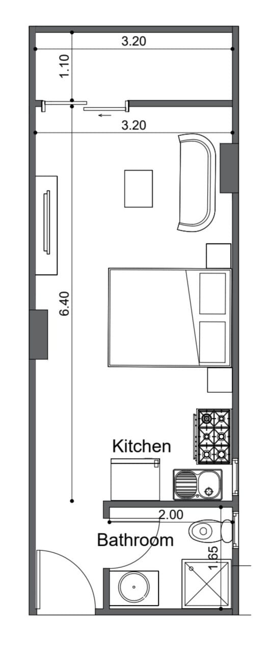 Студия в Хургаде, Египет, 50 м² - фото 9