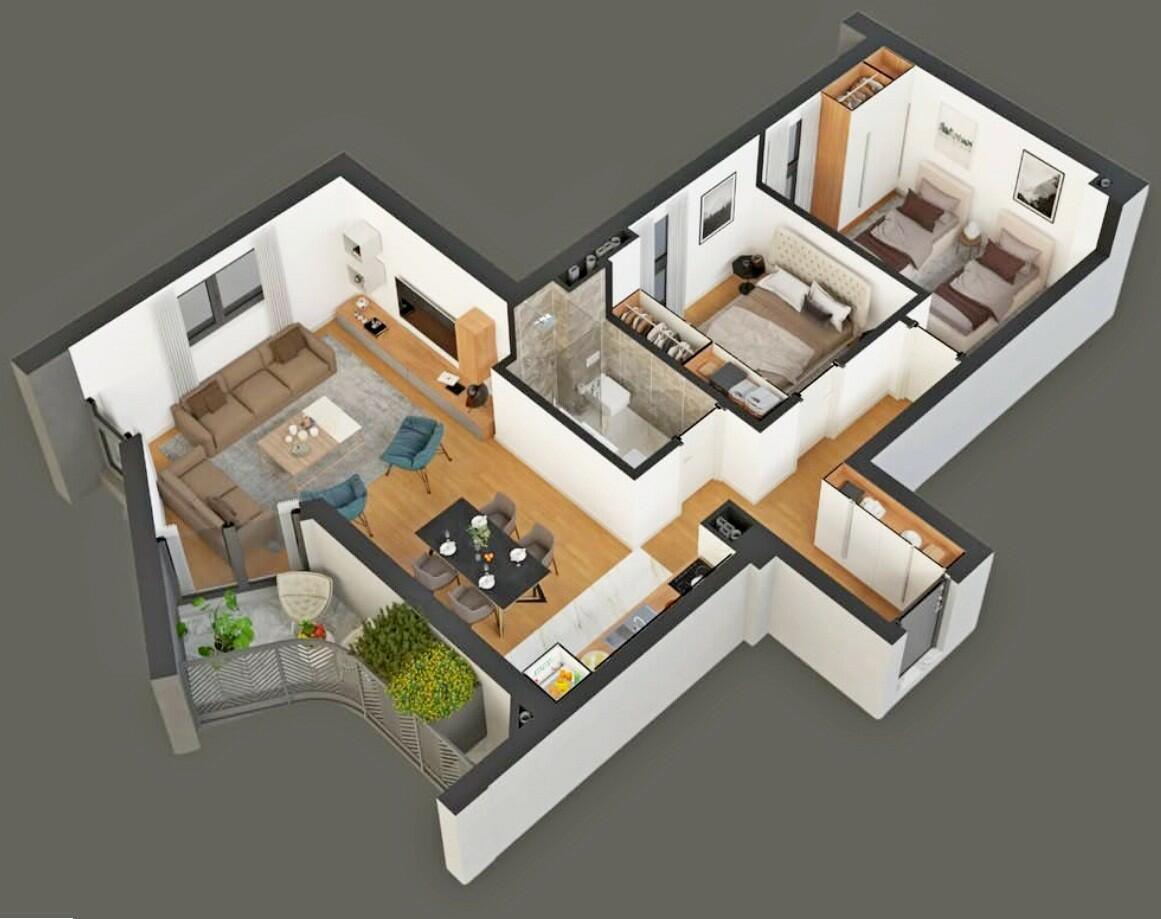 Квартира в Баре, Черногория, 64 м² - фото 9