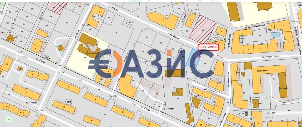 Апартаменты в Поморие, Болгария, 67.6 м² - фото 16