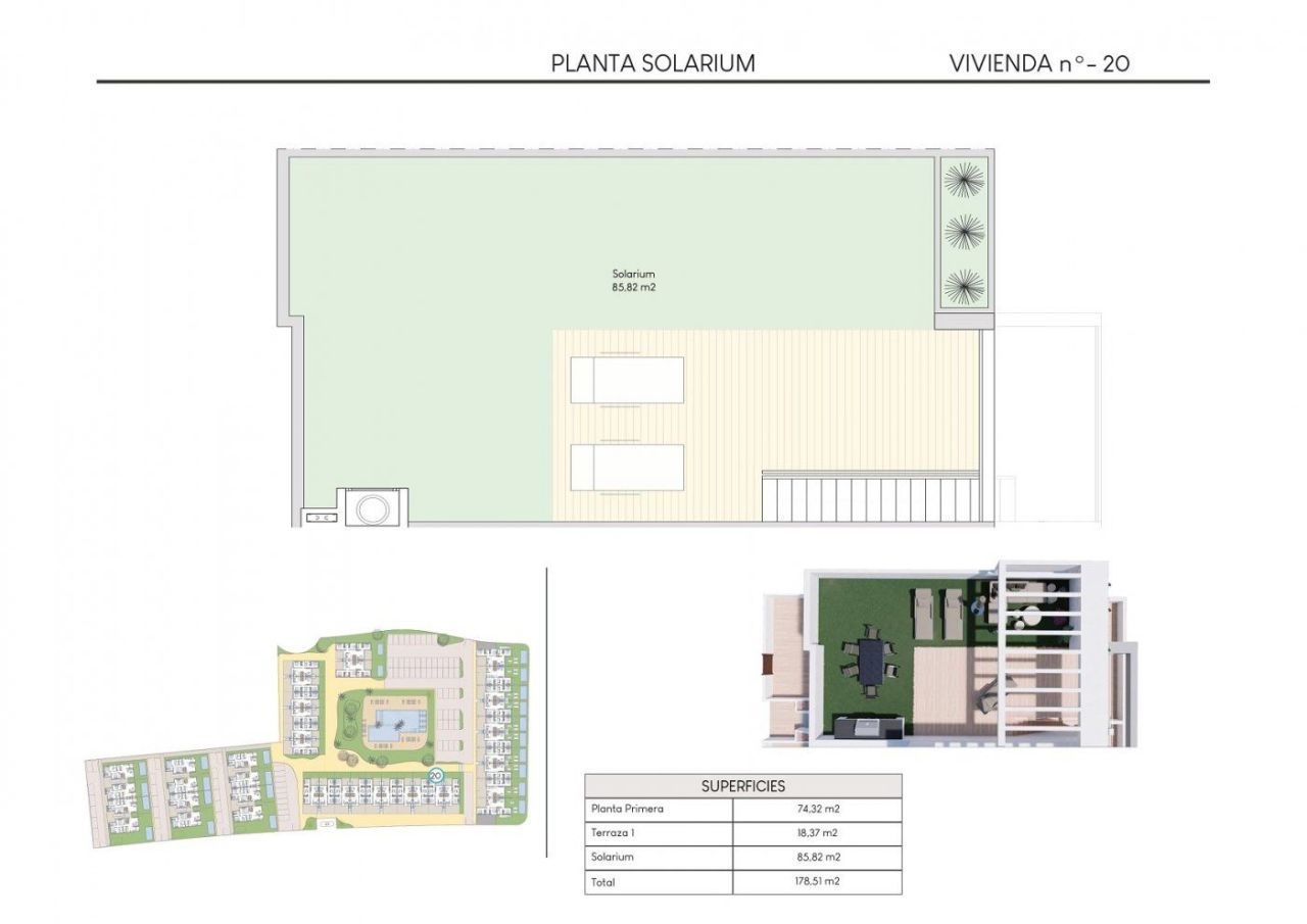 Бунгало в Финестрате, Испания, 74 м² - фото 5