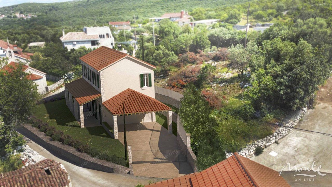 Земля на полуострове Луштица, Черногория, 1 538 м² - фото 1