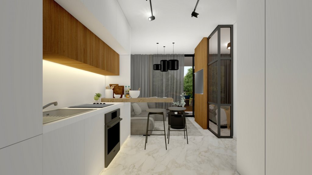 Апартаменты в Пафосе, Кипр, 47 м² - фото 5