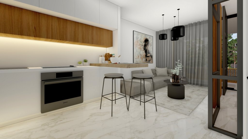 Апартаменты в Пафосе, Кипр, 47 м² - фото 6