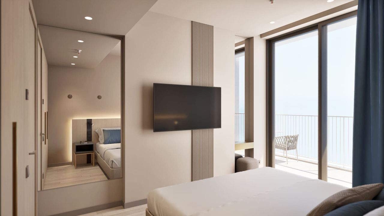 Апартаменты в Бечичи, Черногория, 58 м² - фото 11